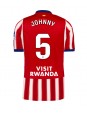 Atletico Madrid Johnny Cardoso #5 Replika Hemmakläder 2026-27 Kortärmad Atletico Madrid Johnny Cardoso #5 Replika Hemmakläder 2026-27 Kortärmad